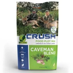 Ani-Logics Outdoors CRUSH Caveman Blend 3.5lb Bag (Plants 1/4 Acre) 24004 Food Plot Mix