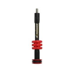 Bee Stinger Stabilizer MicroHex Hunter 6″ W/ Vibration Dampener Red MHX06RD