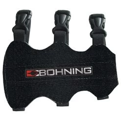 Bohning 3 Strap Armguard Black 1689