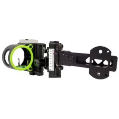 Black Gold Bowsights Ascent Pro Sight 4″ Dovetail 1 Pin Movable .010 Right Hand Standard Head Bridge-Lock