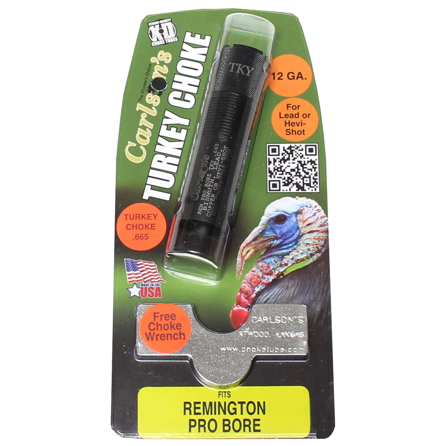 Carlson’s Choke Tubes REMINGTON PRO BORE EXTENDED TURKEY CHOKE TUBES 12GA .665 45008 2 Carlson’s Choke Tubes REMINGTON PRO BORE EXTENDED TURKEY CHOKE TUBES 12GA .665 45008 - Image 2