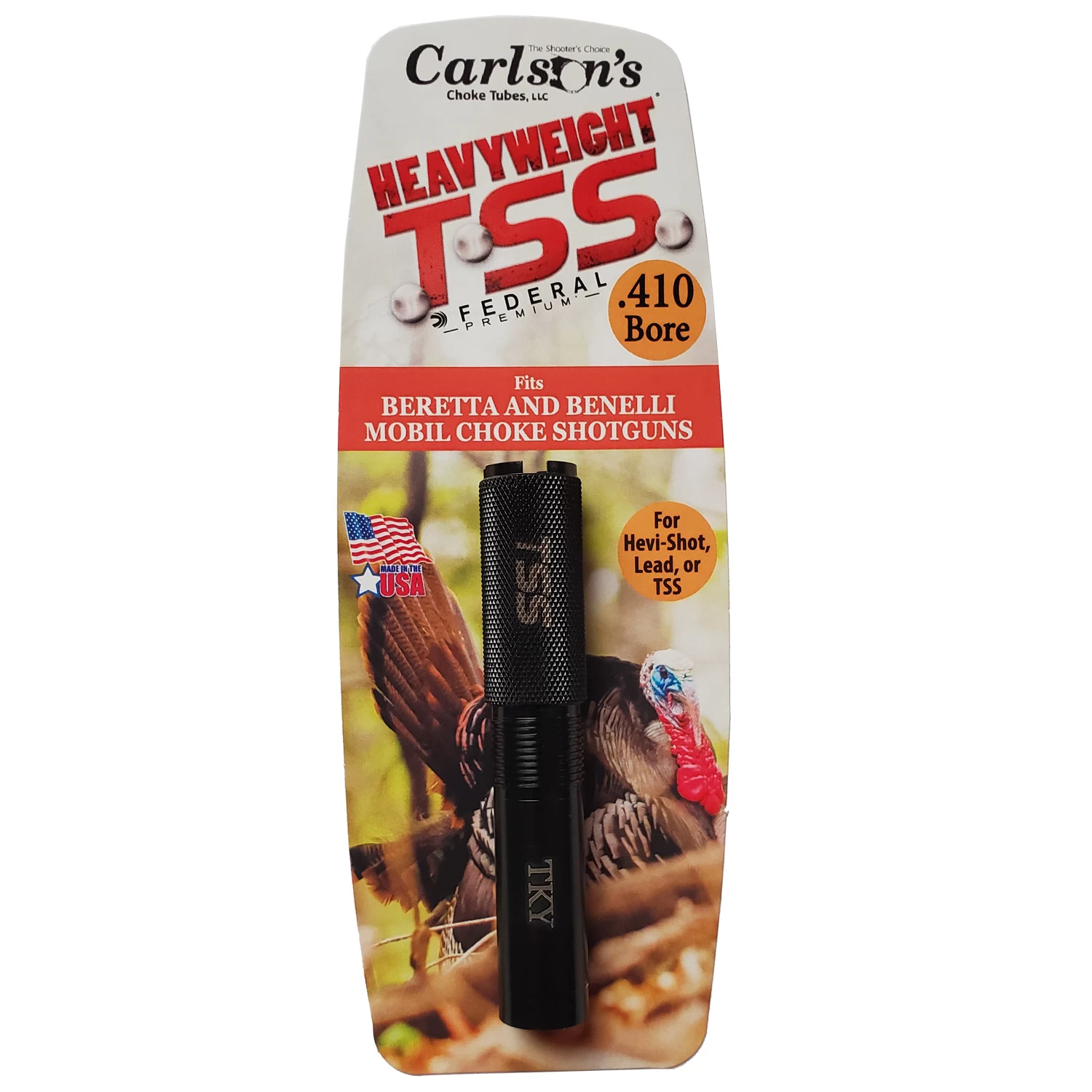 Carlson’s Choke Tubes TSS Turkey Choke Tube .410 Bore 0.380″ Beretta/Benelli Mobil Systems Extended Tube 38031 2 Carlson’s Choke Tubes TSS Turkey Choke Tube .410 Bore 0.380″ Beretta/Benelli Mobil Systems Extended Tube 38031 - Image 2
