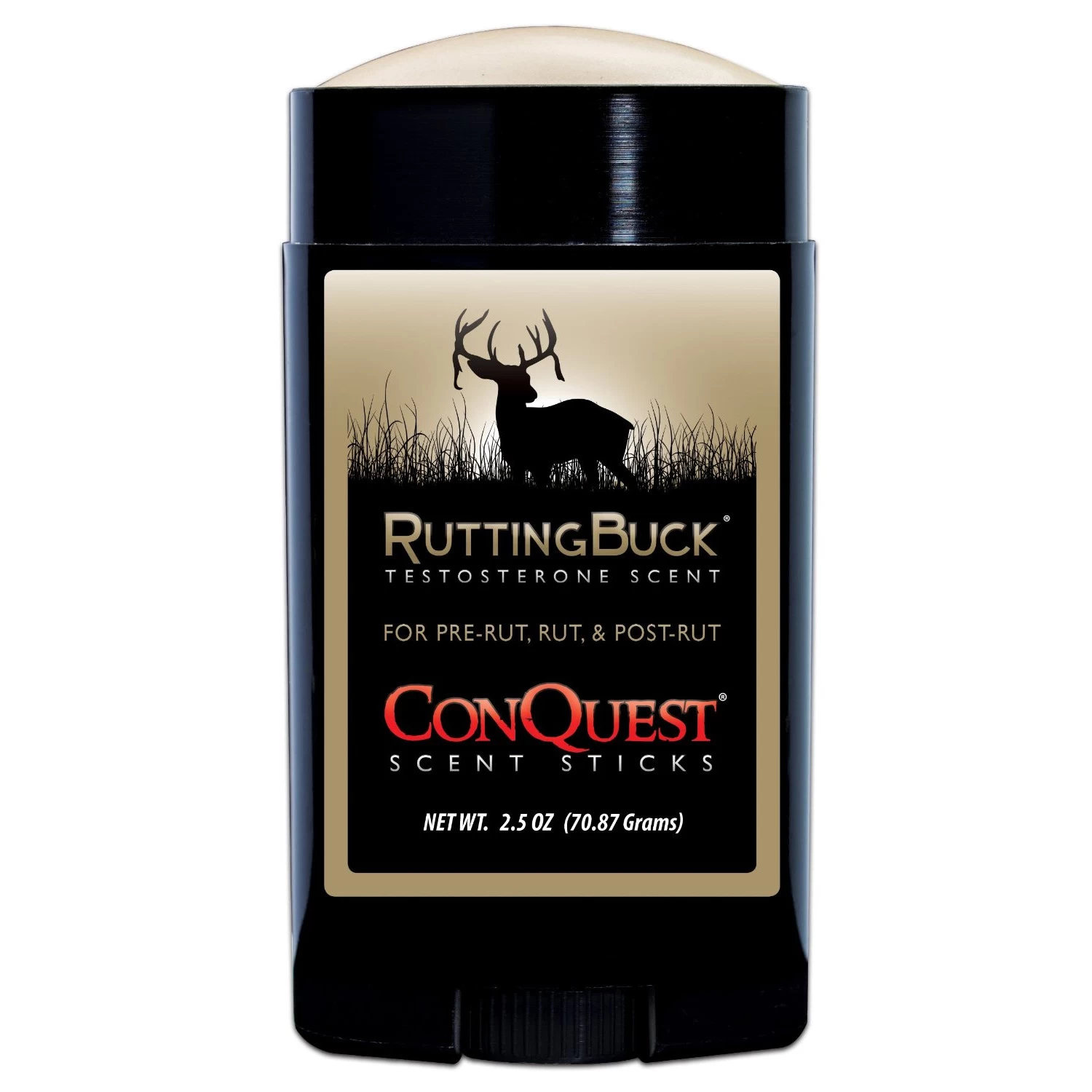 Conquest Scents RuttingBuck Testosterone Scent Stick 2.5 Oz. 1249 1 Conquest Scents RuttingBuck Testosterone Scent Stick 2.5 Oz. 1249