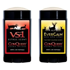 Conquest Scents Hunters Pack VS-1 Estrus Scent And EverCalm Herd Scent 5 Oz. 1240