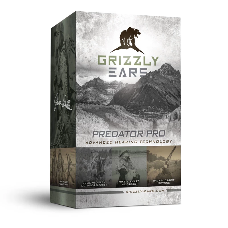Grizzly Ears Predator PRO Ear Buds Bluetooth Rechargable GE-PP 1 Grizzly Ears Predator PRO Ear Buds Bluetooth Rechargable GE-PP