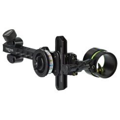 HHA Sports Bow Sight Tetra Max Tournament 5519 W/.010 1 Pin 1 5/8″ Scope Short Bar Right Hand SB-TMX-TE-5510 W/ Free Sight Light -Hunting shops HHA 22091 HHA Sports Tetra Max Tournament Sight 1 Pin Right Hand SB TMX TE 5519 Head