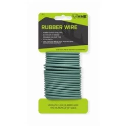 HME Products Rubber Twist Tie Coated Steel Wire 25 Foot HME-RTT