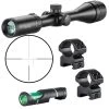 Hawke Optics Vantage IR Scope 4-12×40 AO Rimfire .17 HMR 14241 Combo W/Level & Mounts (14241+64101+22113)