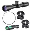 Hawke Optics Vantage IR Scope 30 WA 4-12×42 .223/.308 Reticle 14278 Combo W/Level & Mounts (14278+64101+22116)