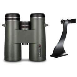 Hawke Optics Binocular Frontier ED X 8×42 Green 38410 Combo Pack W/ Tripod Adapter (38410 & 64104)