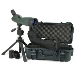Hawke Optics Spotting Scope Vantage 20-60×60 W/ Mini Tripod & Hard Case 51100