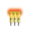 Lumenok Archery Lighted Crossbow Bolt Nock .297 ID Flat End 3 Pack Orange Easton / Beman ECF3