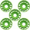 Mathews Harmonic Dampers Rubber Roller 3/4″ 5 Pack Green 80533