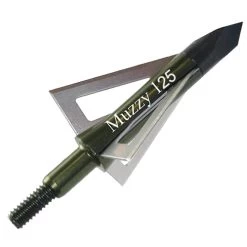 Muzzy Standard Broadhead 3-Blade 1 3/16″ Cut 125 Grain 6 Pack 235