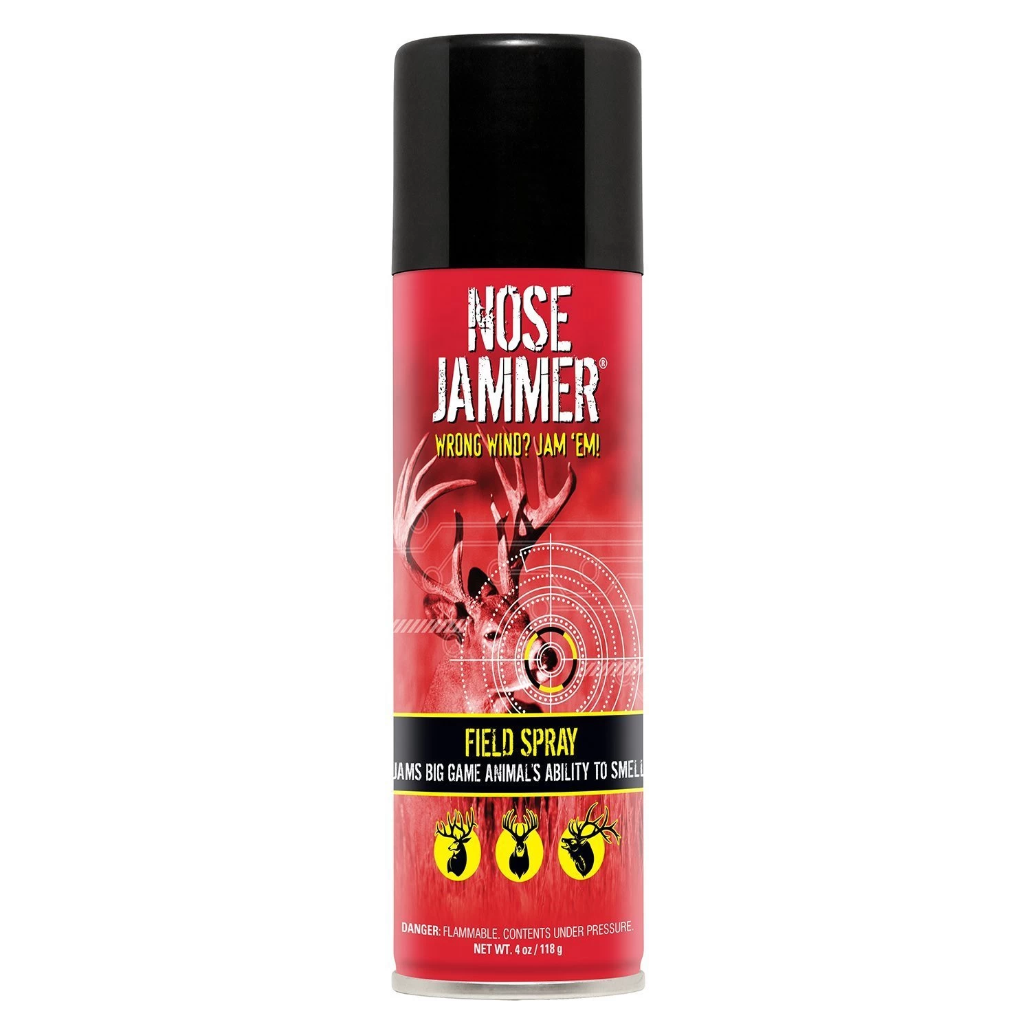 Nose Jammer Scent Elimination 4oz. Field Spray 3304 1 Nose Jammer Scent Elimination 4oz. Field Spray 3304