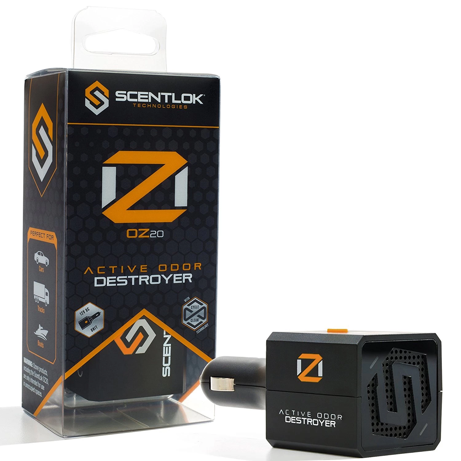 OZ ScentLok OZ20 Vehicle Ozone Deodorizer Active Odor Destroyer 4151290-090 1 OZ ScentLok OZ20 Vehicle Ozone Deodorizer Active Odor Destroyer 4151290-090