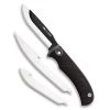 Outdoor Edge RazorMax Replaceable Fixed Blade Skinning & Boning Hunting Knife With Nylon Sheath Black RMK-10