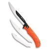 Outdoor Edge RazorMax Replaceable Fixed Blade Skinning & Boning Hunting Knife With Nylon Sheath Blaze Orange RMB-20