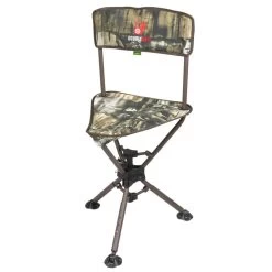 Primos Ground Blind Double Bull Swivel Tri Stool Truth Camo 65153