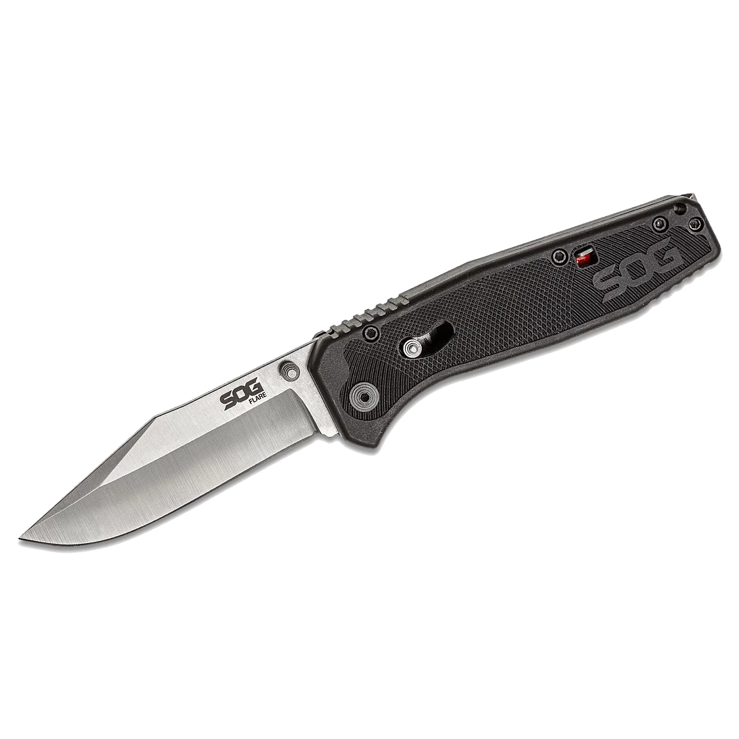 SOG Knives Flare Satin Pocket Knife SOG-FLA1001-CP 1 SOG Knives Flare Satin Pocket Knife SOG-FLA1001-CP