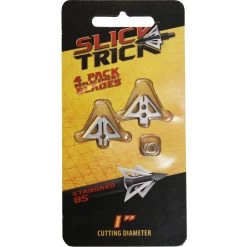 Slick Trick Broadhead Standard 1″ Replacement Blades 85 Grain 4 Pack 15STXBL85S