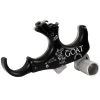 TRU Ball Archery Release Goat 3 Finger Silver/Black Medium TGOT-BKQS-M