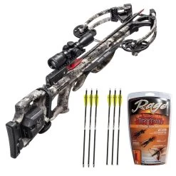 TenPoint Crossbow Titan M1 ACUdraw CB19047-3522 W/ Free Bolts & Rage Trypan Broadheads